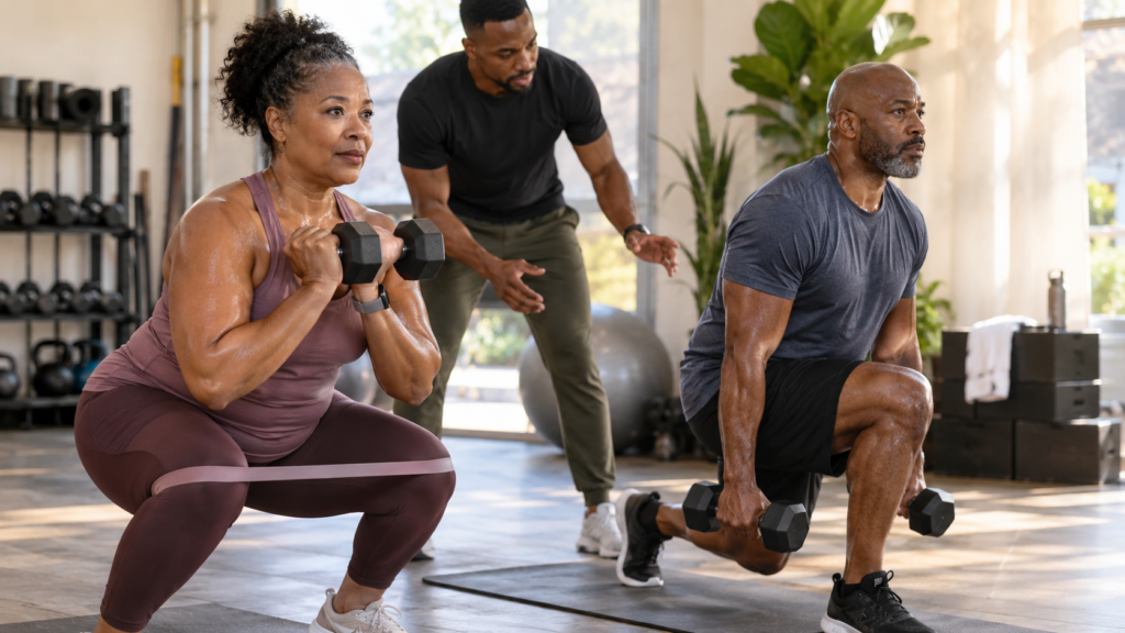 Vitality and strength lifestyle photography